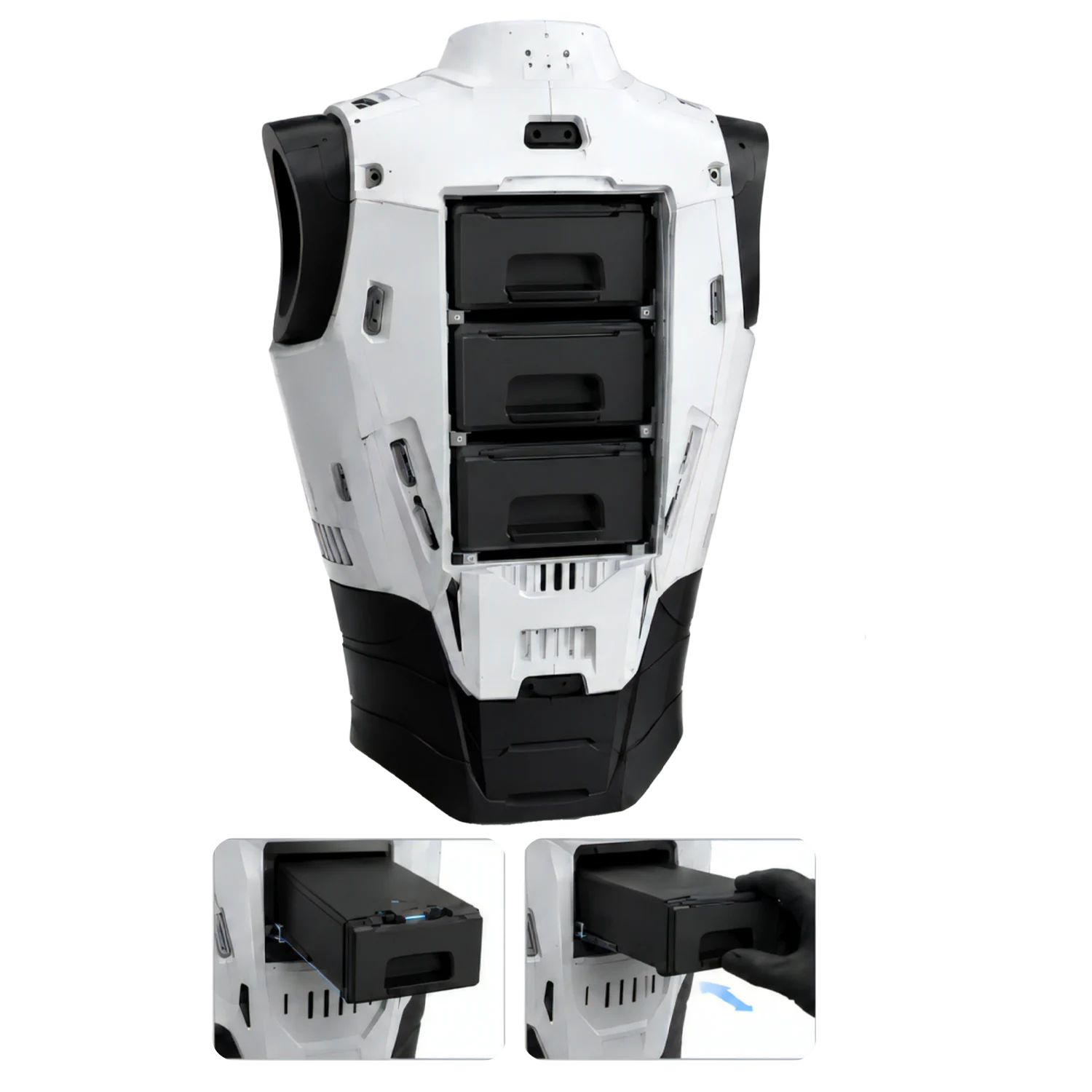 How a POLCERO robot swaps its own battery