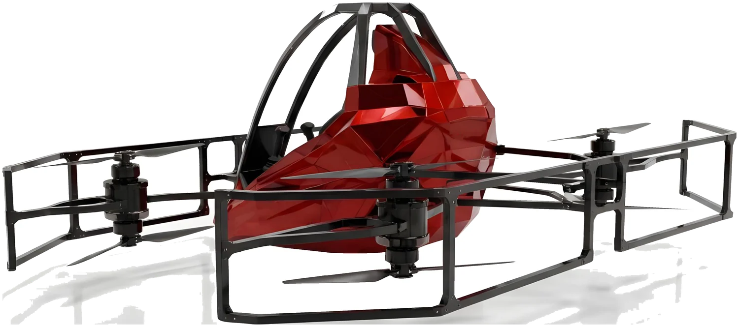 Polcero Jet One rear three-quarter view