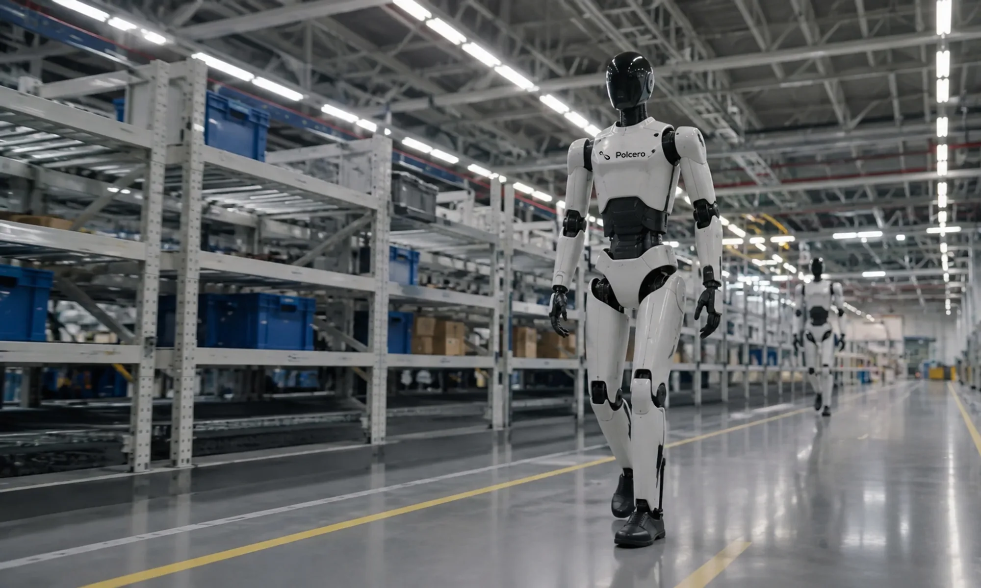 The POLCERO team in a production hall